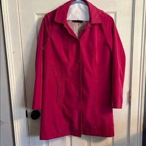 Women's Dark Pink Coat